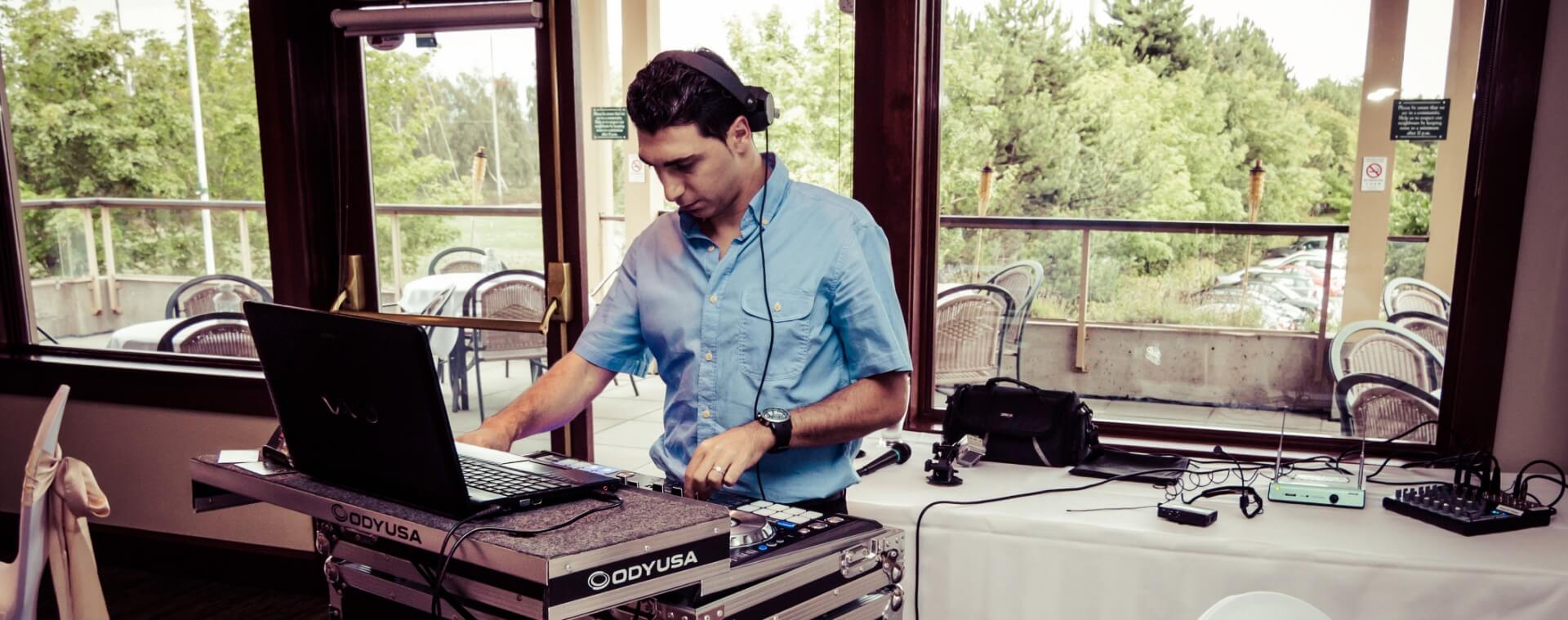 DJ Eddie11 at an event